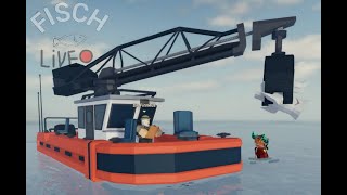 The journey to finish the Archaeologists quest  Fisch Roblox Live [upl. by Roby]