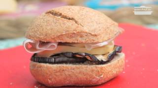 youcheftv  Panini integrali con melanzane scamorza e speck [upl. by Bozovich]