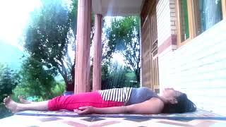 Yoga for healthy Uterus yoga for Uterus Reduce in 3 months deeboho yogaforpcod yogalifefibroid [upl. by Nixie]