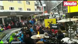 KitzSlalom statt Abfahrt Fans sauer wegen Tickets [upl. by Trebma]