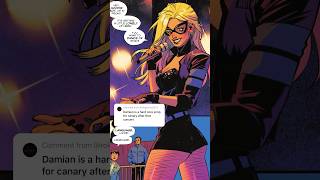 Damian Wayne Has A Crush On Black Canary [upl. by Bilek526]