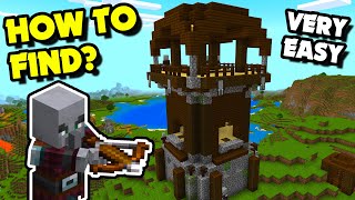 How to Find a PILLAGER OUTPOST VERY EASILY in Minecraft 119 Java amp Bedrock  For New Players [upl. by Iden613]