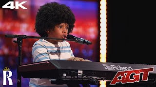 Journeyy Belton Audition  Paradise  Week 8  Americas Got Talent 2024 [upl. by Aiyotal]