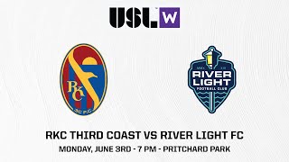 RKC Third Coast vs River Light FC 2024 USL W League [upl. by Haslett]