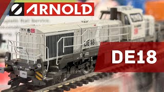 Formneuheit  DE18 TT Hornby Arnold Intermodellbau 2024 Dortmund [upl. by Nannaihr]