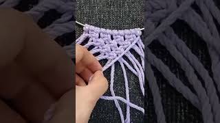 Macrame Mandala full video on my channelmacrame diy shorts [upl. by Eilsew]