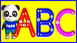 Alphabet Tracing Letters For Kids  ABC Learning For Kids  Kids Learning Alphabet [upl. by Ynhoj198]