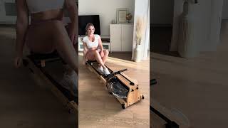 Ascend R300  Foldable Wooden Water Rower French Version [upl. by Cyma191]