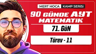 90 Günde AYT Matematik Kampı  71Gün  Tek Video  Türev11  2024  merthoca [upl. by Bendick]