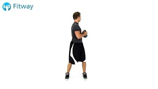 How To Do Kettlebell Twist  Russian Standing  Ab Workout Exercise [upl. by Say]