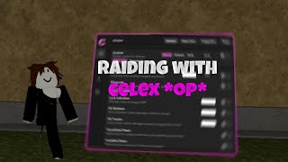 RAIDING WITH CELEX V3 IN DA HOOD AIMLOCKOPSILENT AIM [upl. by Silliw801]