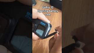 Opening battery case GoPro 12 [upl. by Eelrehpotsirhc]