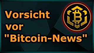 BTCECHO amp Co Wie BitcoinNachrichten Crypto Scams verbreiten Bitcoin BSC [upl. by Earal]