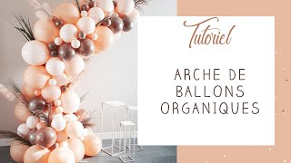 Comment réaliser une guirlande  arche de ballons organiques tuto de Claire [upl. by Johm938]