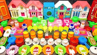 9 Minutes Satisfying With Unboxing Hello Kitty Frozen Kitchen Set ASMR  Kitchen set unboxing haul [upl. by Eiralam]