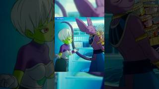 Beerus Relentless Cheelai Pursuit😅 youtubeshorts dragonball beerus cheelai broly whis goku [upl. by Smaoht294]