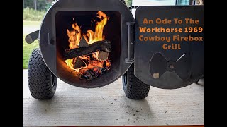 An Ode to the 1969 Cowboy Firebox grill on a weeknight [upl. by Anaerb]