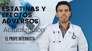 Efectos adversos más comunes del uso de las estatinas Mitos y realidades [upl. by Niknar79]