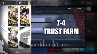 【明日方舟】【Arknights】【Trust Farm】74 T3 Polyester 3 Operators [upl. by Erland119]