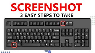 How to take a Screenshot on Laptop or PC Easy [upl. by Corenda]