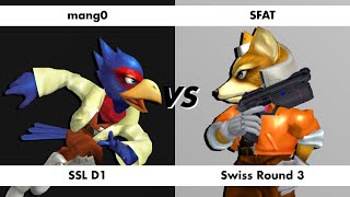 mang0 vs SFAT  SoCal Star League D1 [upl. by Nnair983]