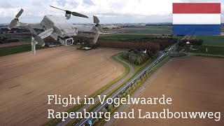 Flight in Vogelwaarde Rapenburg en Landbouwweg Netherlands september 29 2023 [upl. by Adihsar]