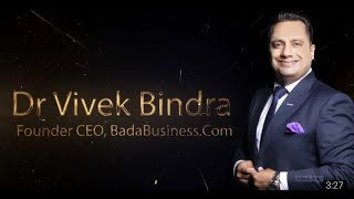 Dr Vivek Bindra and Bada Business Introduction [upl. by Madelina]