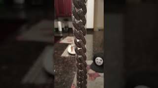 Unboxing of Cuban Link chain from Temu [upl. by Ycnuahc931]