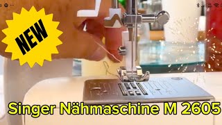 Singer Nähmaschine M 2605 einfädeln [upl. by Sayer]