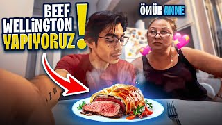 ANNEM İLE BEEF WELLİNGTON YAPTIK Gordon Ramsay Tarifi [upl. by Herculie307]