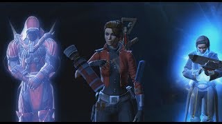 SWTOR Female Imperial Agent  KOTFE Chapter XII Visions In The Dark [upl. by Attenad]