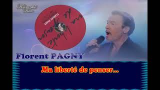 Karaoke Tino  Florent Pagny  Ma liberté de penser [upl. by Rebekah]