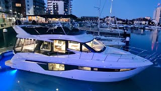 £1 Million Yacht Tour  Galeon 460 Fly [upl. by Atirak]