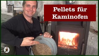 Pellets für Kaminofen verwenden [upl. by Karole]