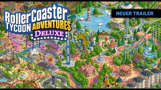 RollerCoaster Tycoon Adventures Deluxe Jetzt auf Konsolen  Neue Trailer [upl. by Korfonta]