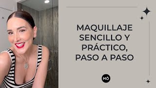 MAQUILLAJE SENCILLO Y PRÁCTICO PASO A PASO ❤️💄 [upl. by Costanza437]