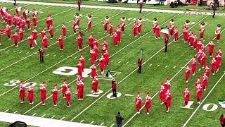 The Cornhusker Marching Band 100 Years At Memorial Stadium Halftime Show 102823 [upl. by Braunstein]