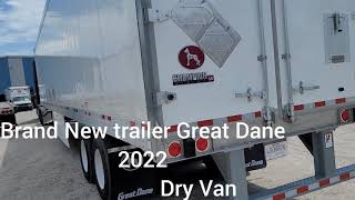 BRAND NEW DRY VAN TRAILER GREAT DANE [upl. by Jule]