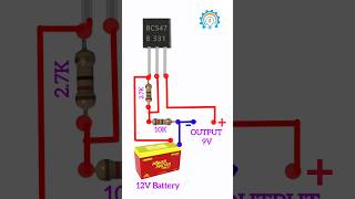 Voltage Variable Circuit  12V To Variable 9V Shorts Video [upl. by Emili]