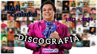 Juan Gabriel Discografía Completa 1971 al 2024 [upl. by Nnav653]