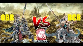 AOS TTS Battle Report Ossiarch Bonereapers vs Beastclaw Raiders Heywoah [upl. by Concettina654]