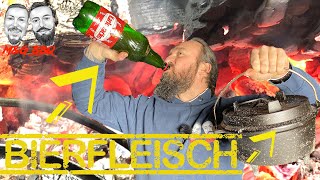 Bierfleisch aus dem Dutch Oven  saftig zart und geschmackvoll  MampGBBQ  Folge 172 [upl. by Danialah684]