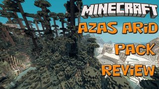 Minecraft  Azas Arid Texture Pack Review HD [upl. by Honora]