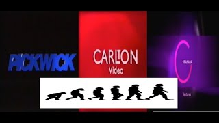 Logo Evolution Pickwick VideoCarlton VideoGranada Ventures 19892013 [upl. by Ugo]