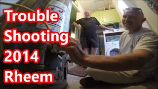 Service Call 2014 Rheem Water Heater [upl. by Clemmie]