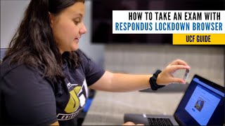 How to Take an Exam with Respondus LockDown Browser [upl. by Kalikow]