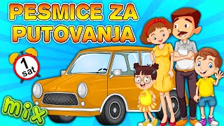 MIX pesmica za putovanja 💛 Najlepše pesmice za decu 💚 Muzika za decu MIX ❤️️ Nove dečije pesme MIX 💜 [upl. by Zoilla]