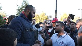 Daring Jew Avi Yemeni Confronts Giant Muslim [upl. by Arac]