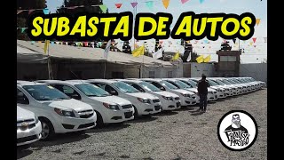 SUBASTA DE AUTOS  Baratísimos no te la puedes perder [upl. by Ayokal]