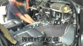 Evaporator replacement core MercedesBenz W202 C240 冷氣維修全紀錄 [upl. by Buxton]